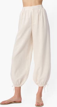 CAMI NYC Tessie Cotton & Silk Trousers