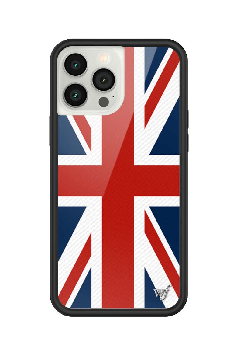 Union Jack iPhone Case, Main, color, Red
