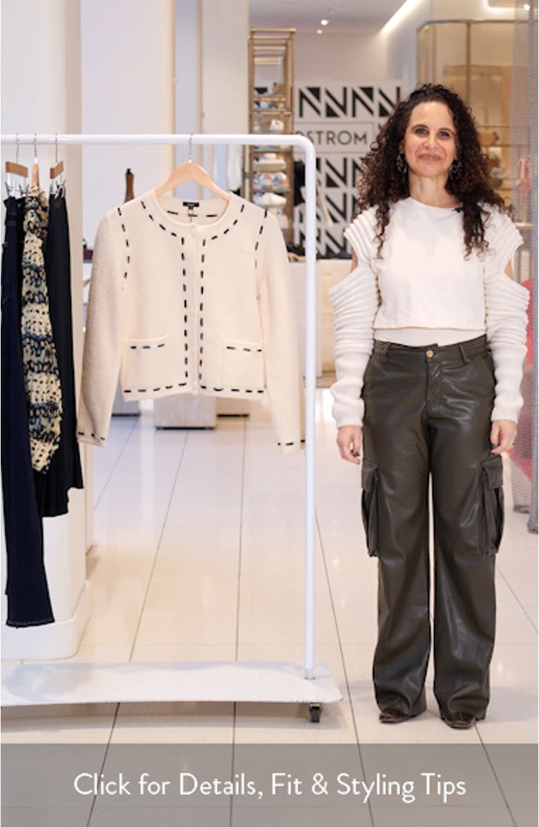 Juliette Wool Blend Cardigan, sales video thumbnail