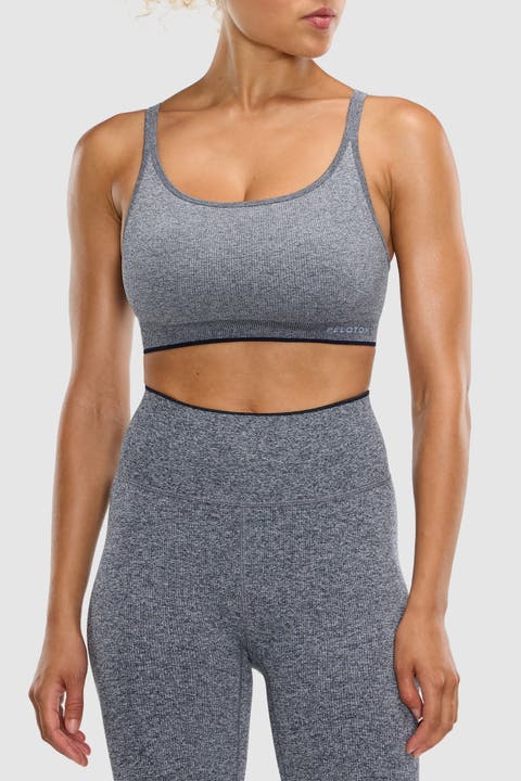 Seamless Melange Cami Bra