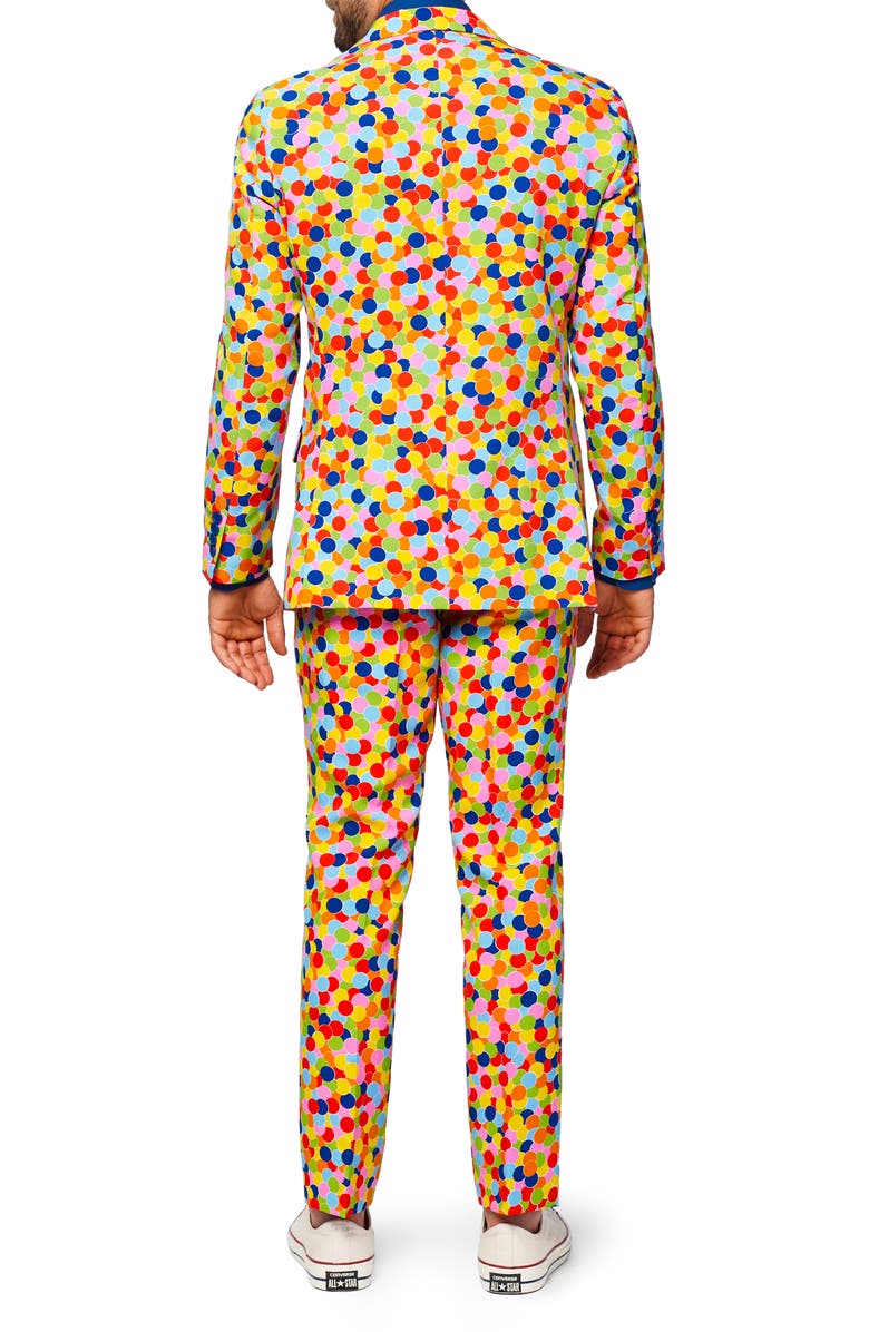 OppoSuits Confetteroni 3-Piece Tuxedo Set, Alternate, color, Multi