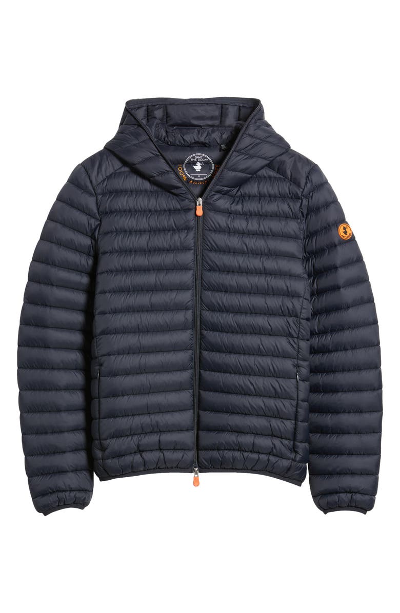 Save The Duck Donald Quilted Hooded Water Resistant Puffer Jacket, Alternate, color, 