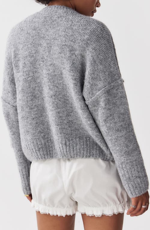 Bdg Urban Outfitters Oslo Crewneck Sweater In Gray