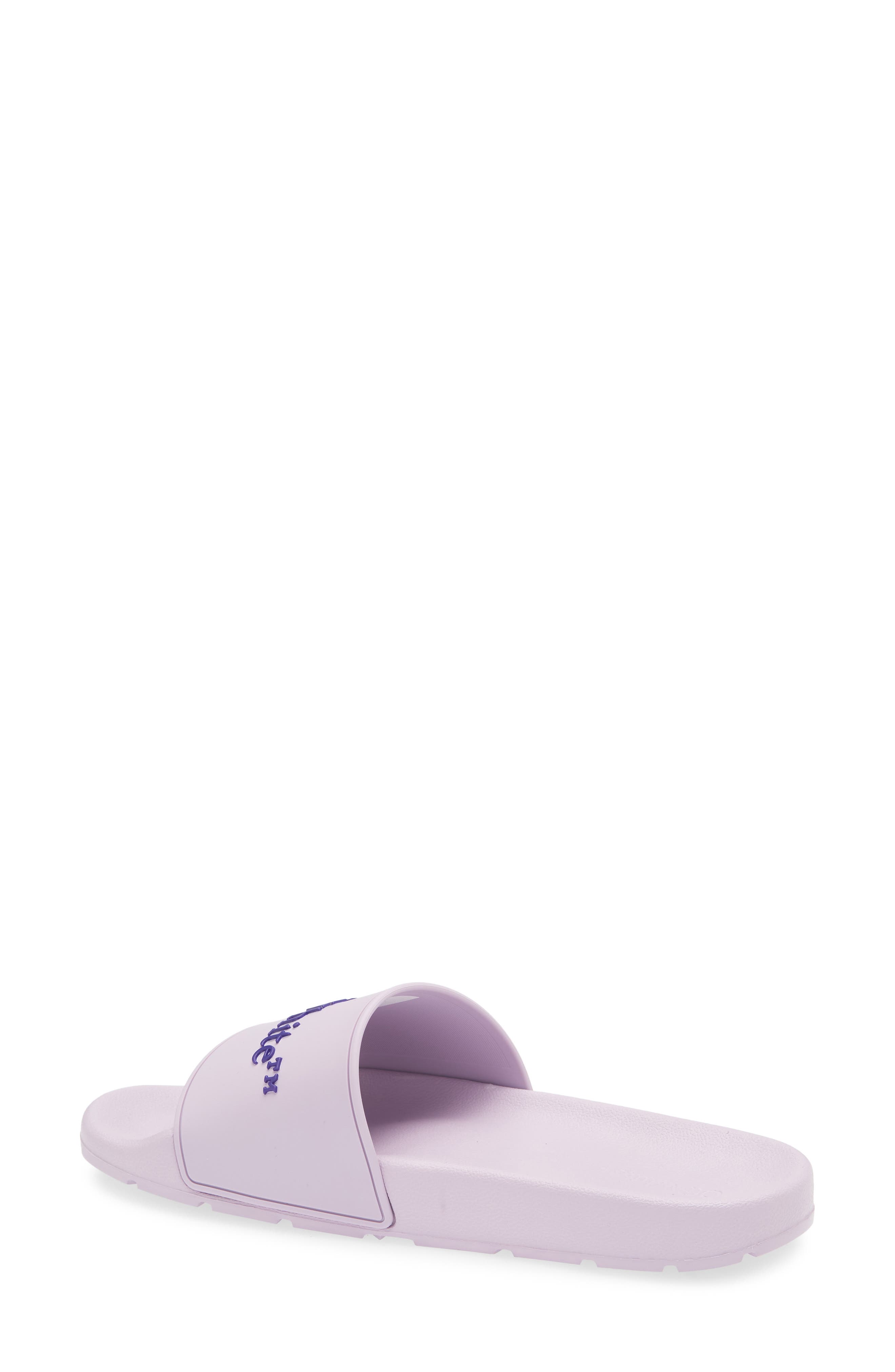 Off-White Bookish Logo Slide Sandal, Alternate, color, 
