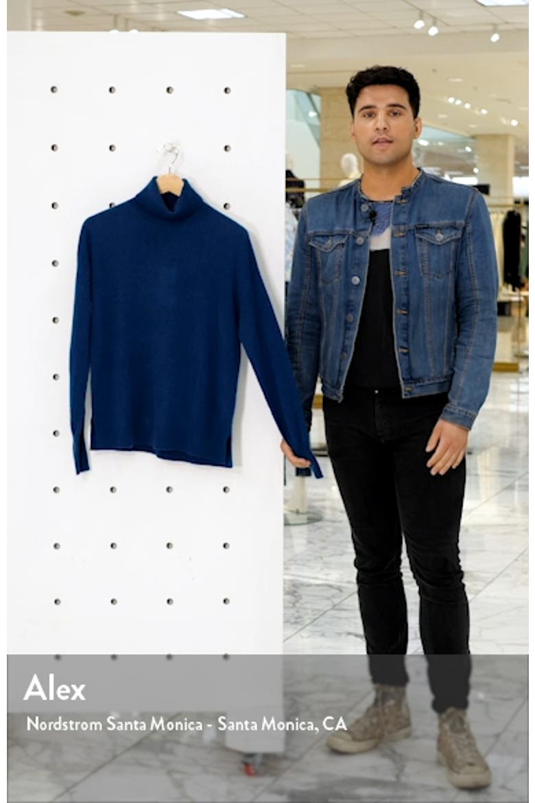 Cashmere Turtleneck Sweater video