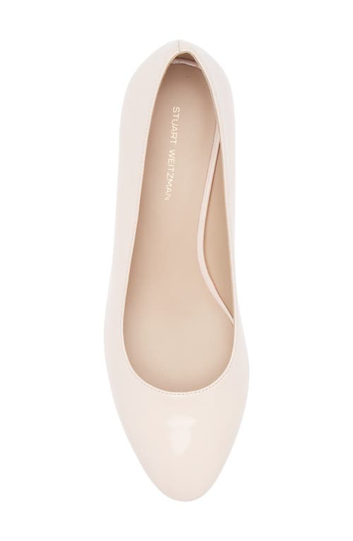 Stuart Weitzman Bridget Block Pump In Rosewater