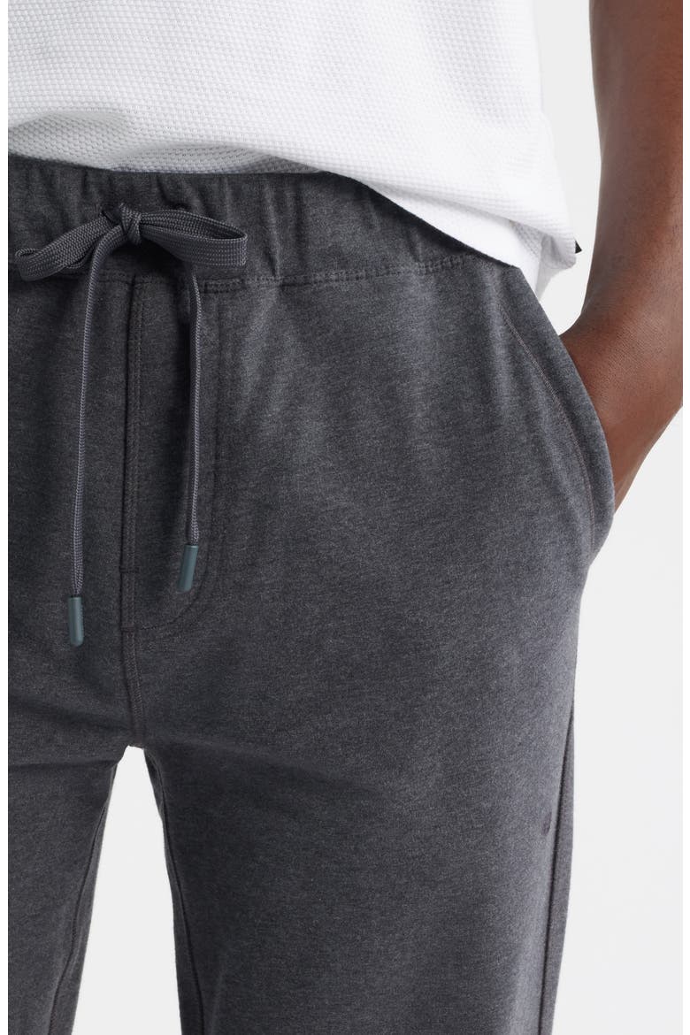 Ace Stretch Cotton French Terry Sweatpants, Alternate, color, CHARCOAL HEATHER