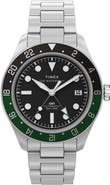 Timex® The Waterbury Heritage GMT Automatic Bracelet Watch, 41.5mm