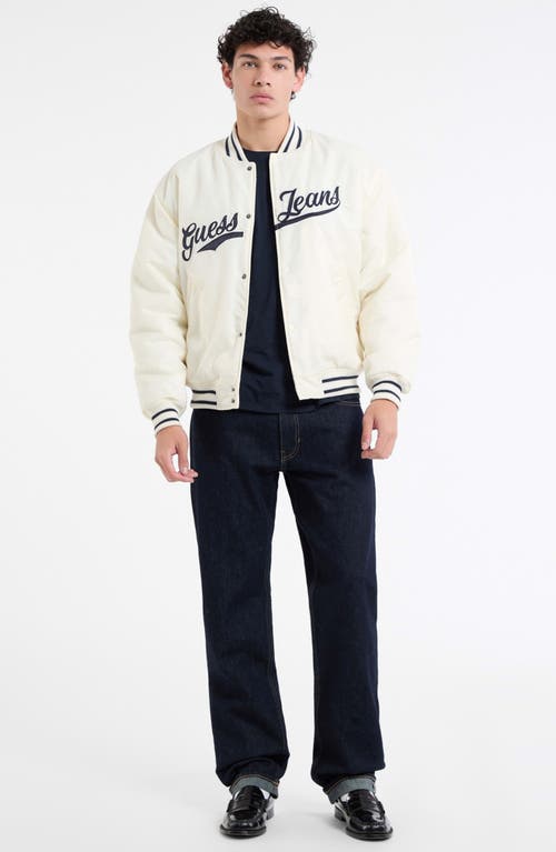 Guess Jeans Gj Selvedge Straight Leg Jeans In Blue