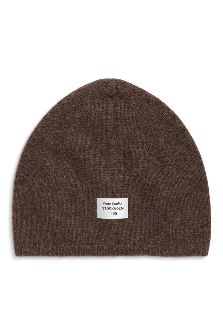 Kassia Cashmere Beanie, Main, color, WALNUT BROWN