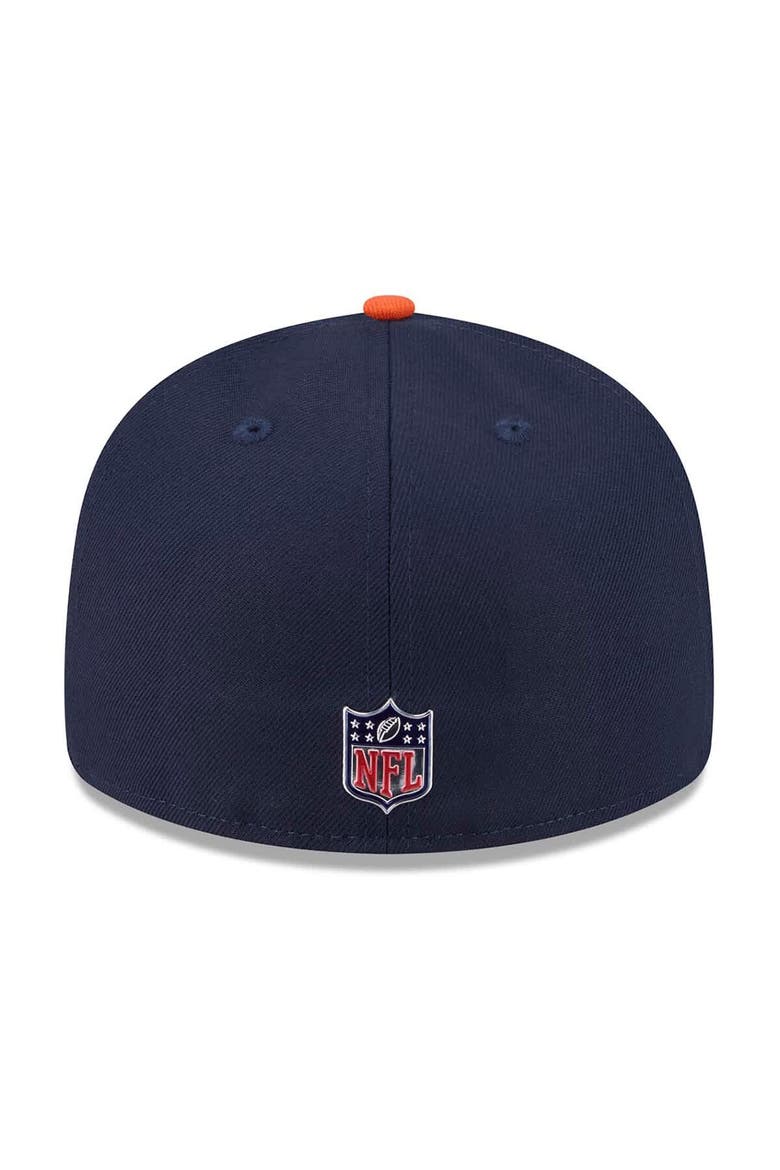 Men's New Era  Navy/Orange Chicago Bears 2026 NFL Draft Pre-Curved 59FIFTY Fitted Hat, Alternate, color, Navy