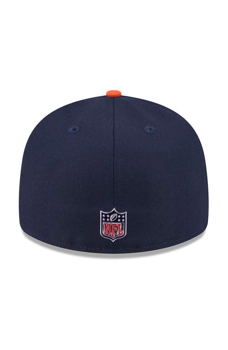 New Era Men's New Era  Navy/Orange Chicago Bears 2026 NFL Draft Pre-Curved 59FIFTY Fitted Hat, Alternate, color, Navy