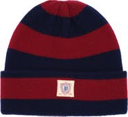 Polo Ralph Lauren Rugby Striped Merino Wool Blend Beanie