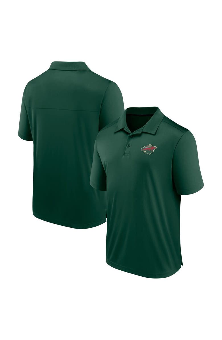 FANATICS Men's Fanatics Green Minnesota Wild Polo, Alternate, color, Green