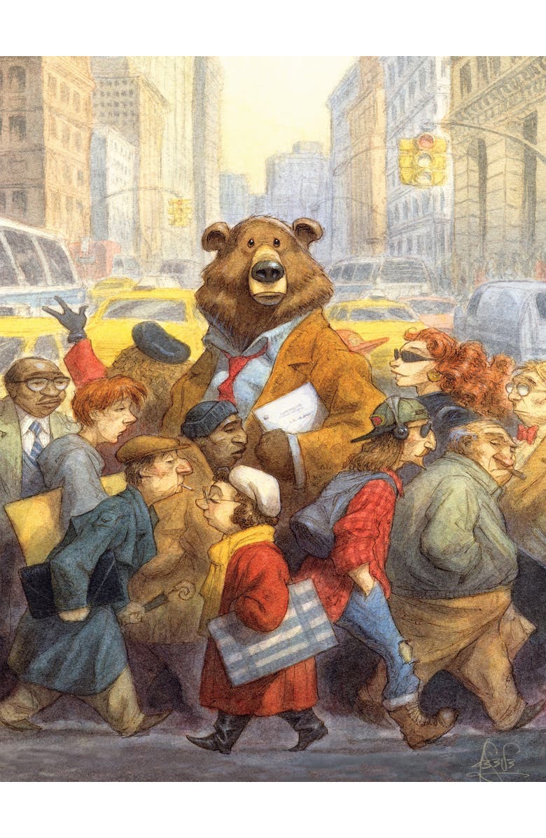 NEW YORK PUZZLE COMPANY City Bear 1000 Piece Puzzle, Alternate, color, NO COLOR