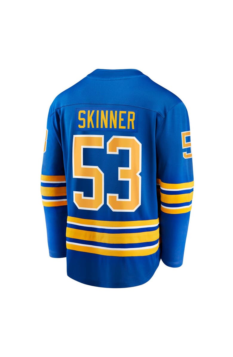 FANATICS Men's Fanatics Branded Jeff Skinner Royal Buffalo Sabres Home Breakaway Jersey, Alternate, color, 