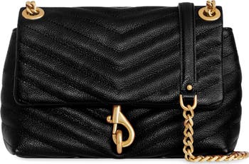 Edie Quilted Leather Convertible Crossbody Bag