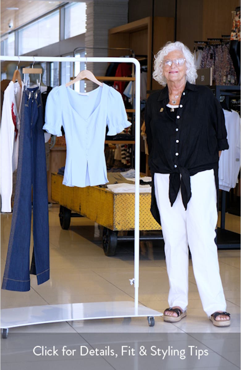 Kameran Peplum Top, sales video thumbnail