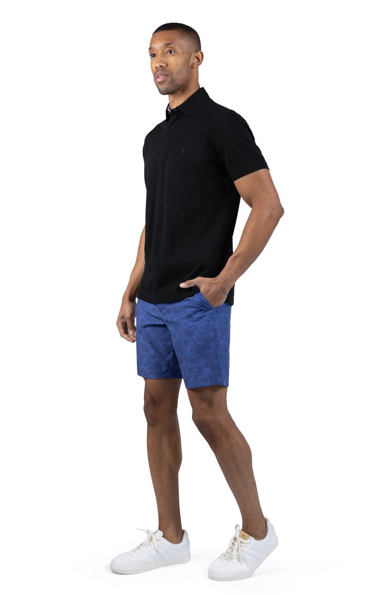 TailorByrd Print Performance Shorts, Alternate, color, Denim