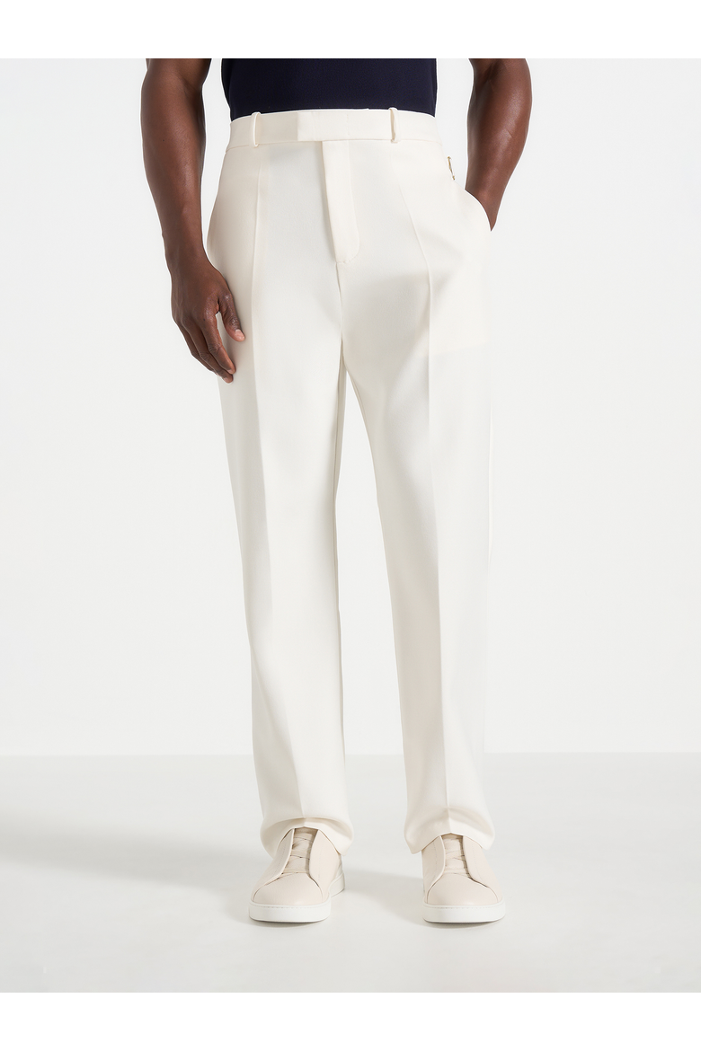 Joseph Regular Fit Trousers, Alternate, color, Off White