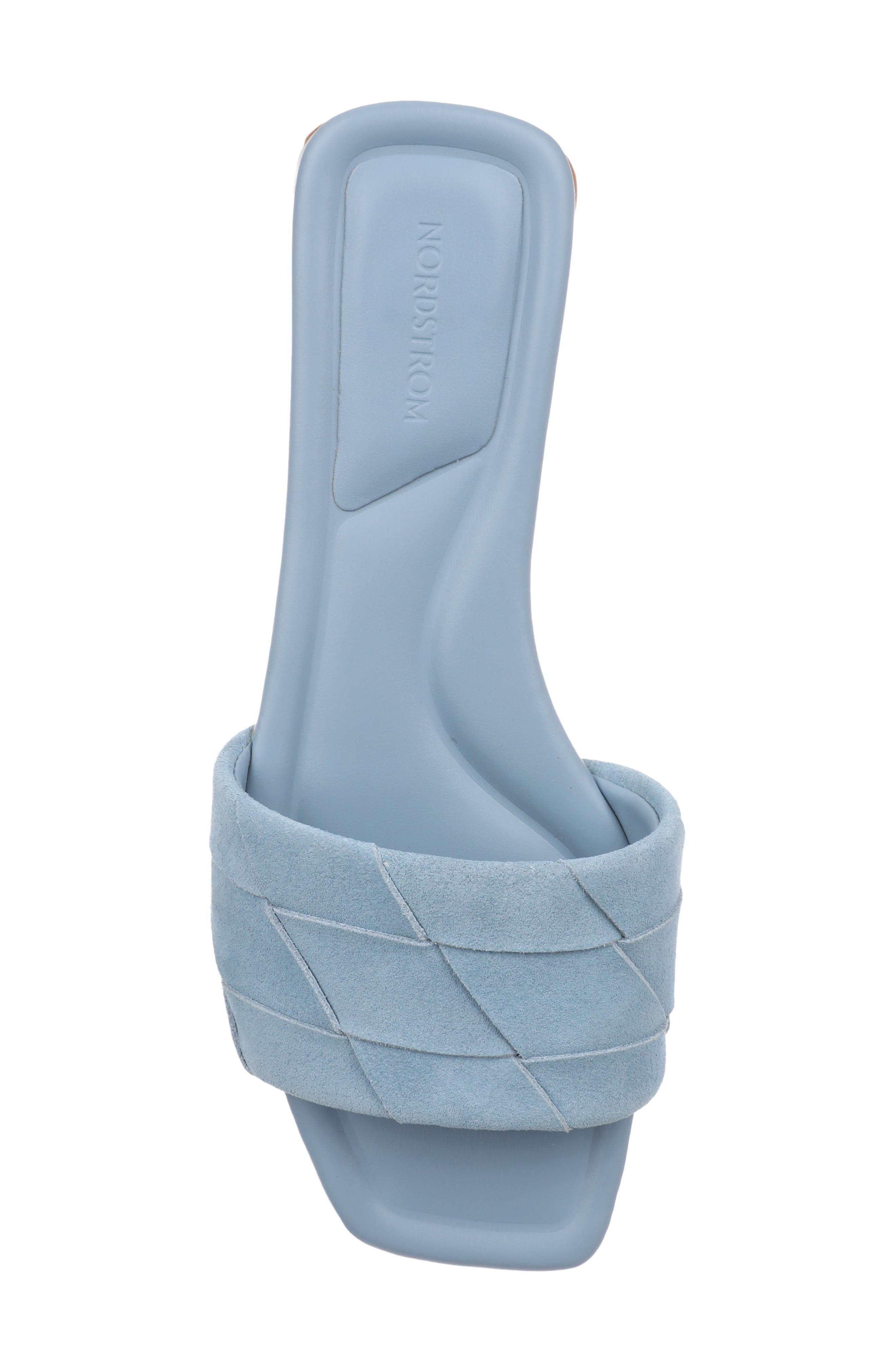 Brynn Slide Sandal, Alternate, color, BLUE ASHLEY
