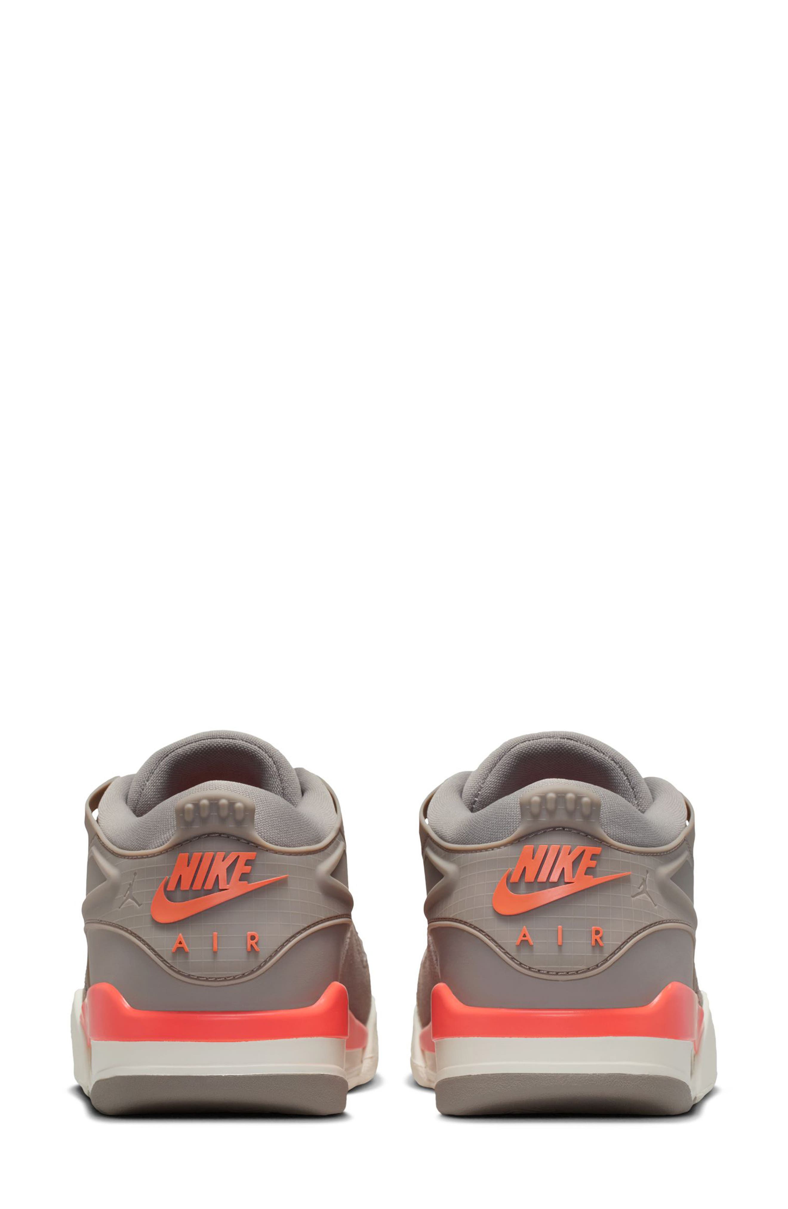 Jordan Air Jordan 4RM Sneaker, Alternate, color, Enigma Stone/ Ivory/ Mango