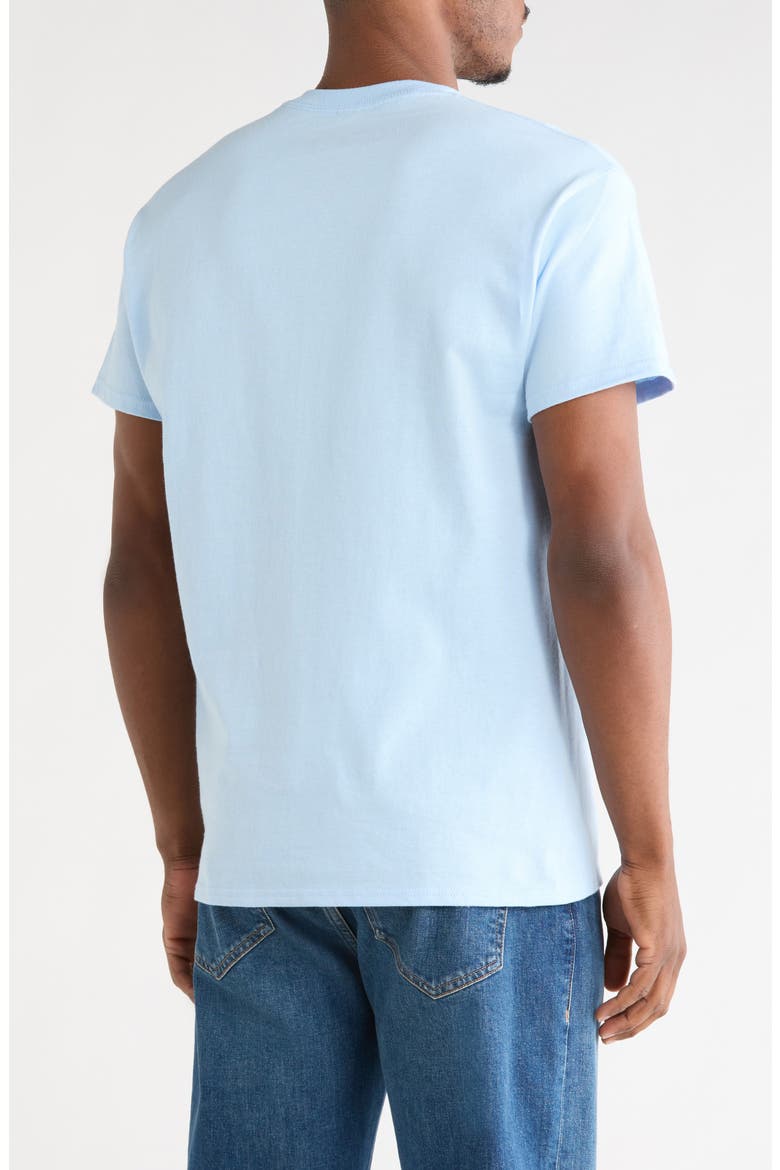 Duck Off Embroidery T-Shirt, Alternate, color, LIGHT BLUE