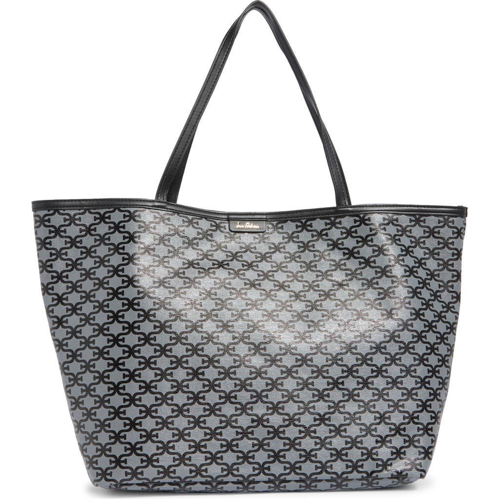 SAM EDELMAN SAM EDELMAN FELICIA MONOGRAM MEDIUM SHOPPER TOTE BAG