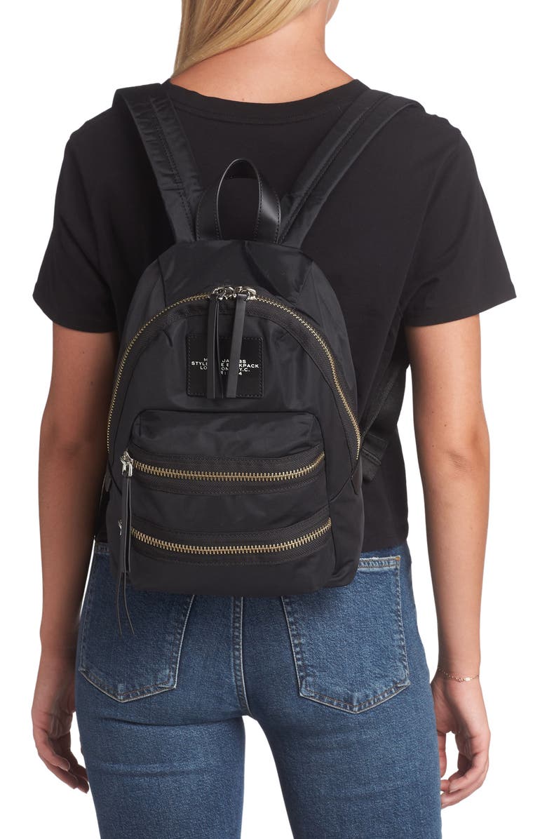 Marc Jacobs Medium The Biker Nylon Backpack, Alternate, color,