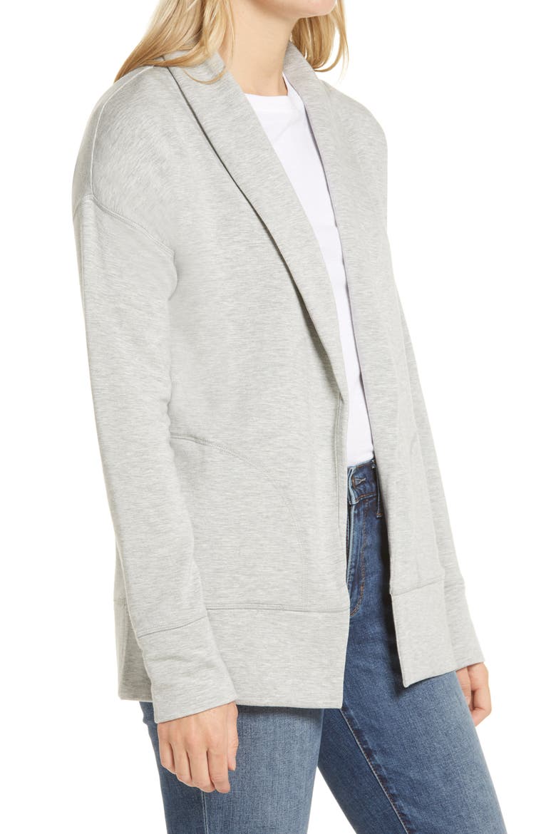 Dreamcloth Cardigan, Alternate, color, LIGHT GRAY HEATHER