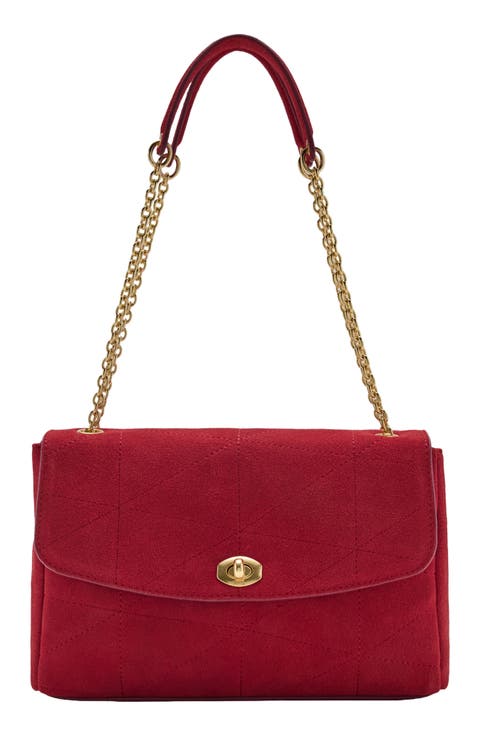 Montes Quilted Leather Shoulder Bag