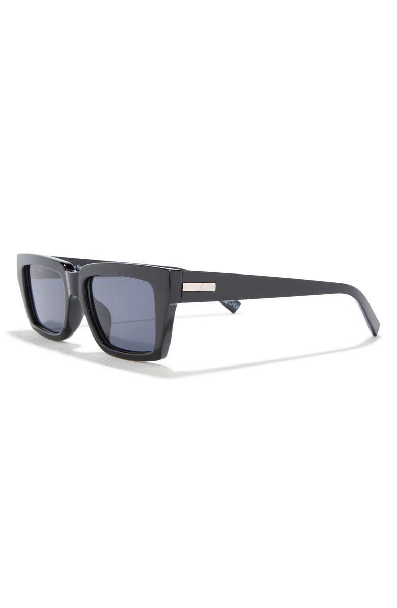 Le Specs Nocturnal Habit 54mm D-Frame Sunglasses, Alternate, color, Black