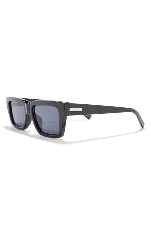 Le Specs Nocturnal Habit 54mm D-frame Sunglasses In Black