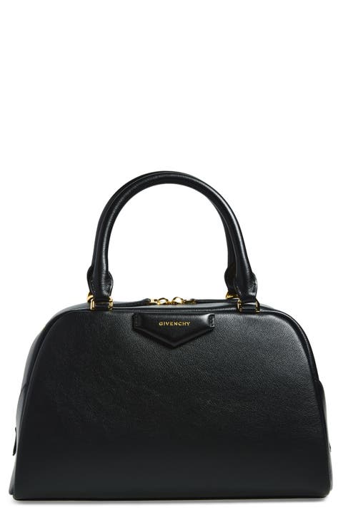 Medium Antigona Soft Leather East/West Top Handle Bag