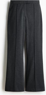 H&M Bootcut Crease-front Trousers