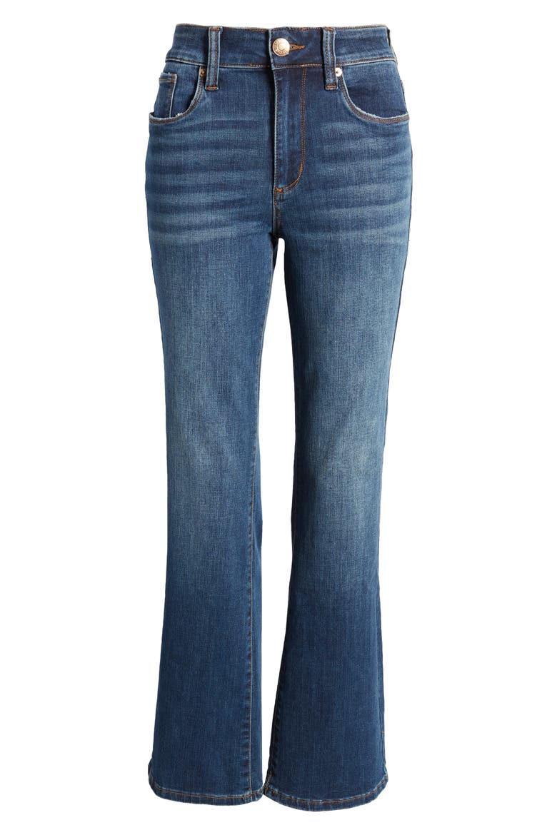 Mandy High Waist Baby Bootcut Jeans, Alternate, color, BACKWATER