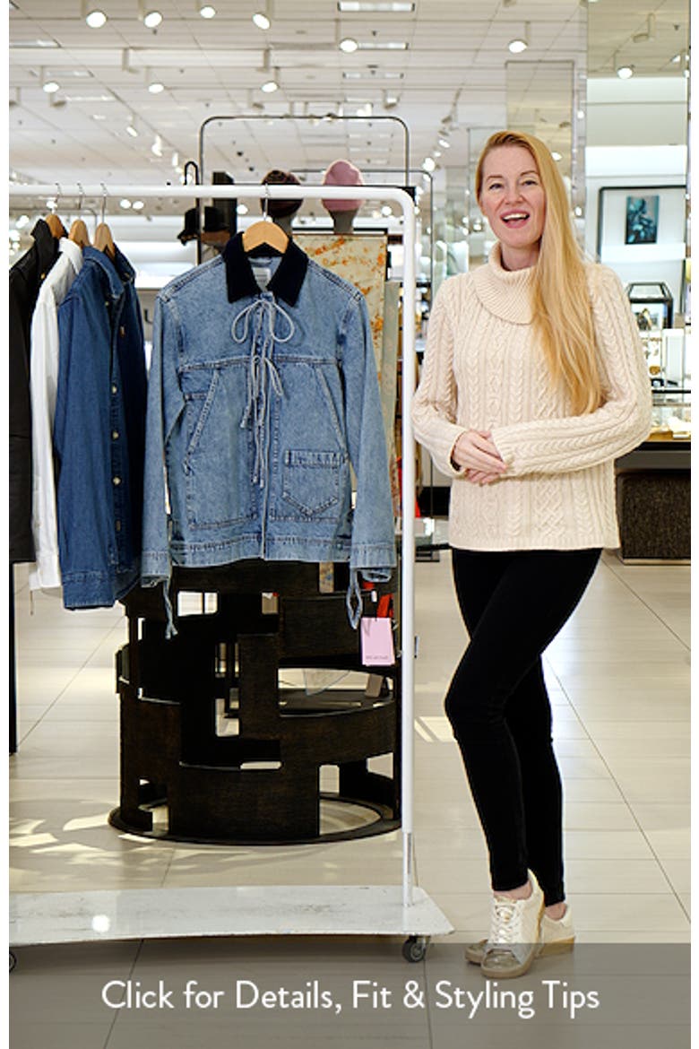 Oversized Denim Chore Jacket video