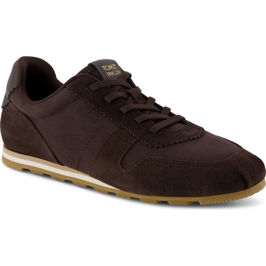TOMS TRVPAL Sneaker in Dark Brown at Nordstrom, Size 8