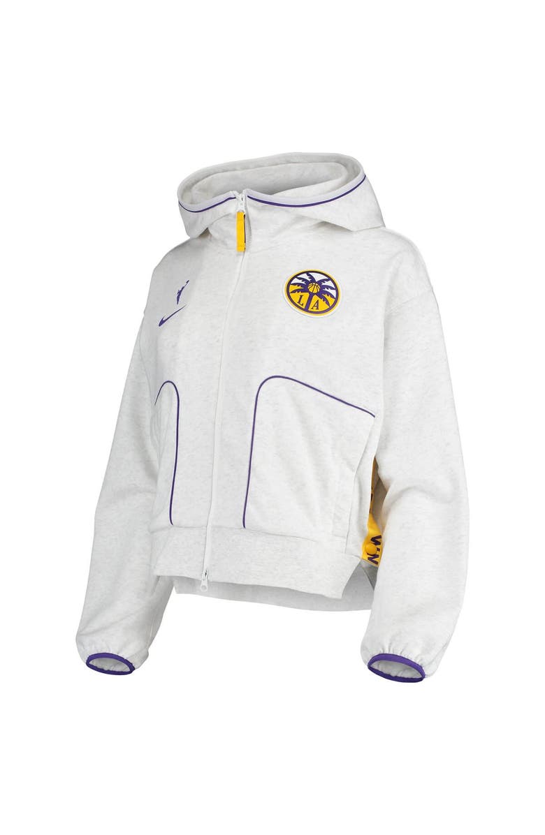 Nike Women's Nike Gray Los Angeles Sparks Performance Full-Zip Hoodie, Alternate, color, Gray