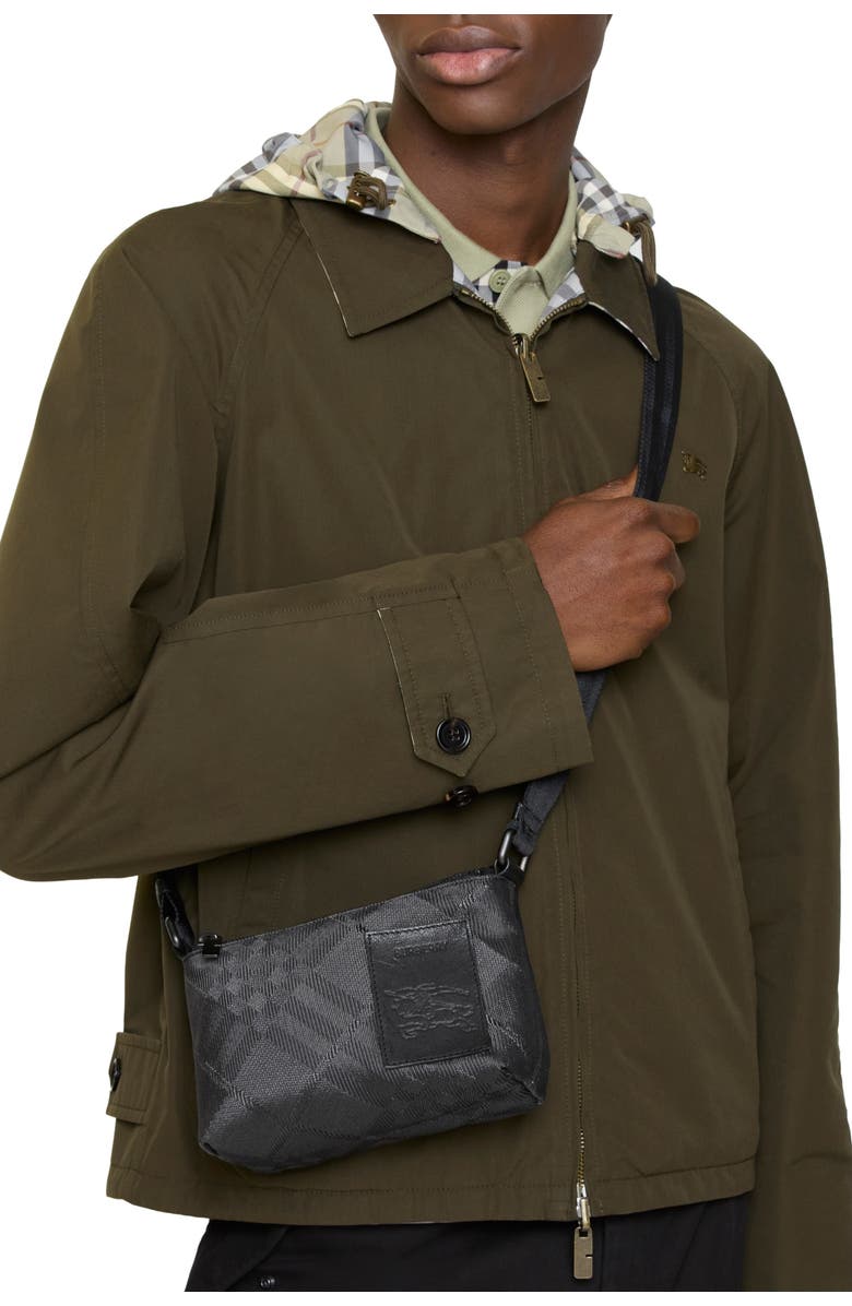 Burberry Mini Chester Crossbody Bag, Alternate, color, Black