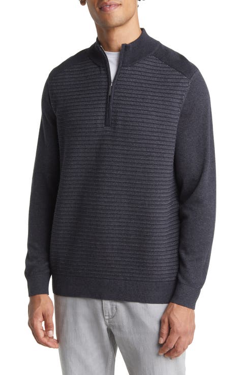 Seaport Stripe Half Zip Pullover