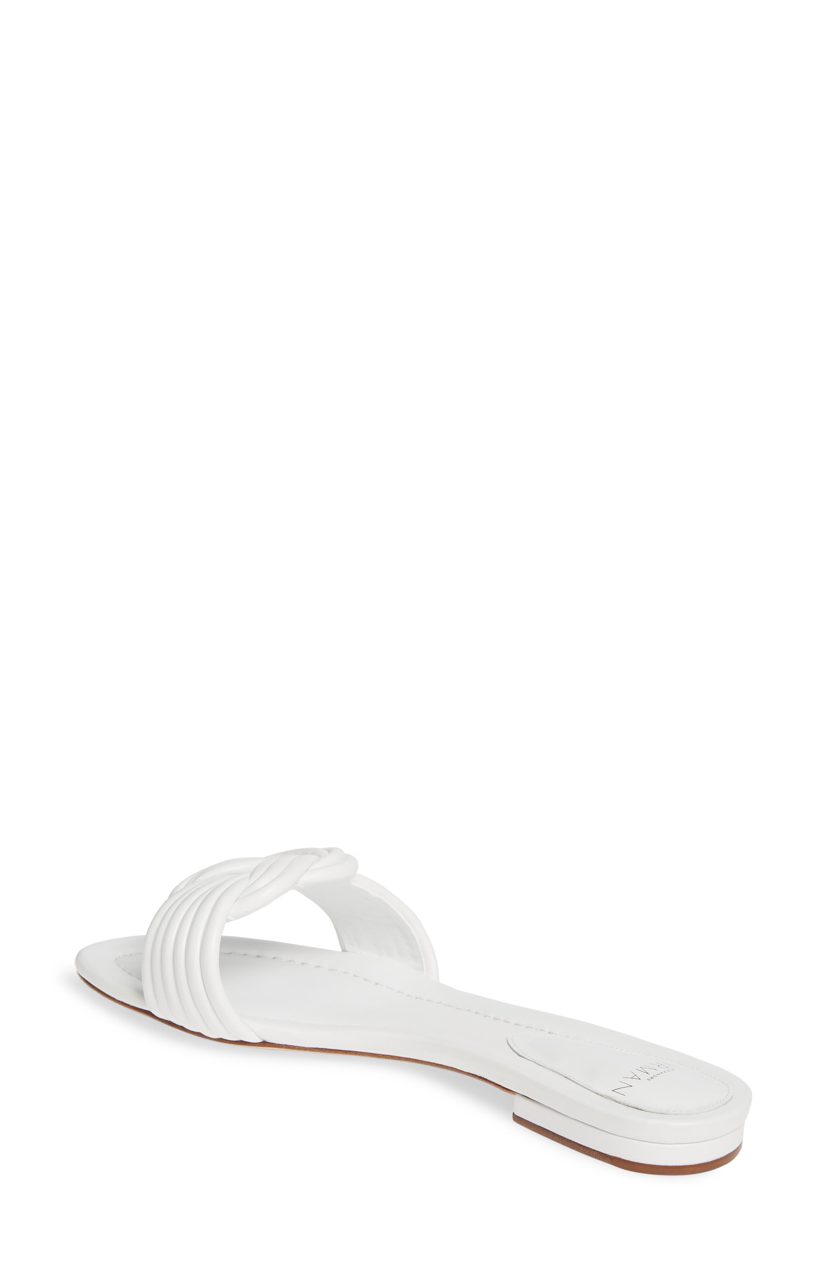 Alexandre Birman Vicky Knot Flat Sandal, Alternate, color, 