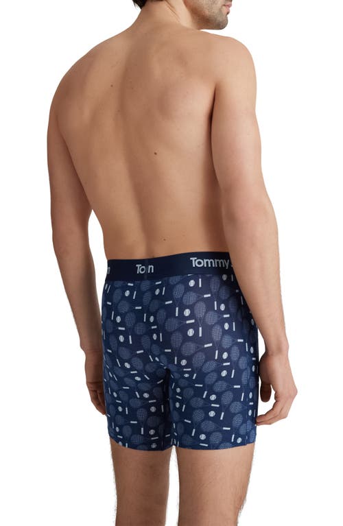Tommy John Second Skin 6-inch Boxer Briefs In Blue