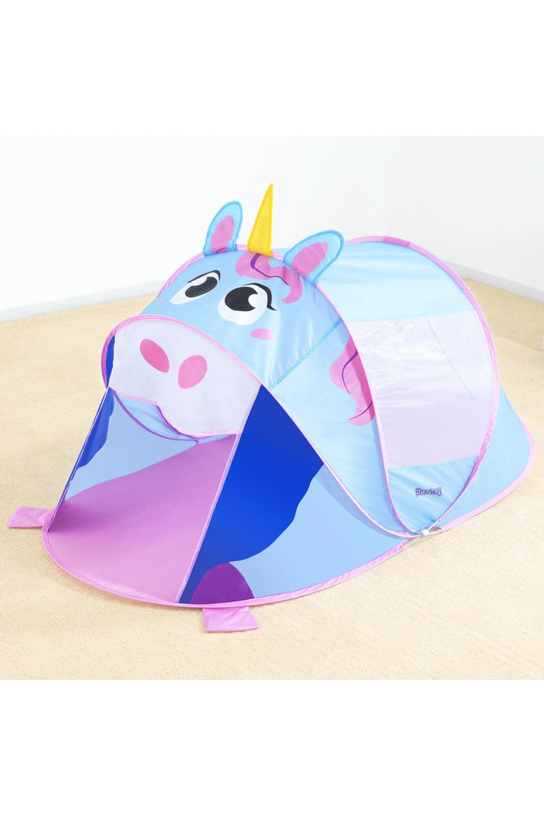 Adventurechasers Unicorn Play Popup Tent, Alternate, color, Multicolored