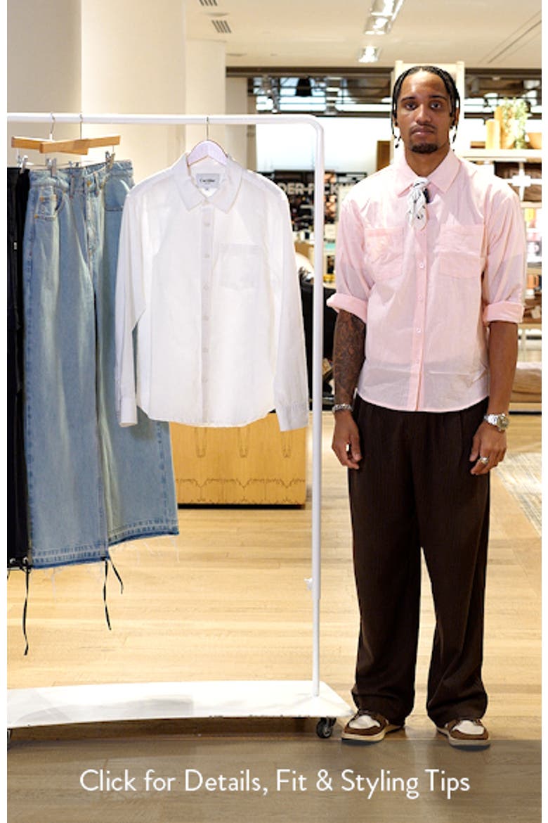 Solid Linen & Cotton Button-Up Shirt video