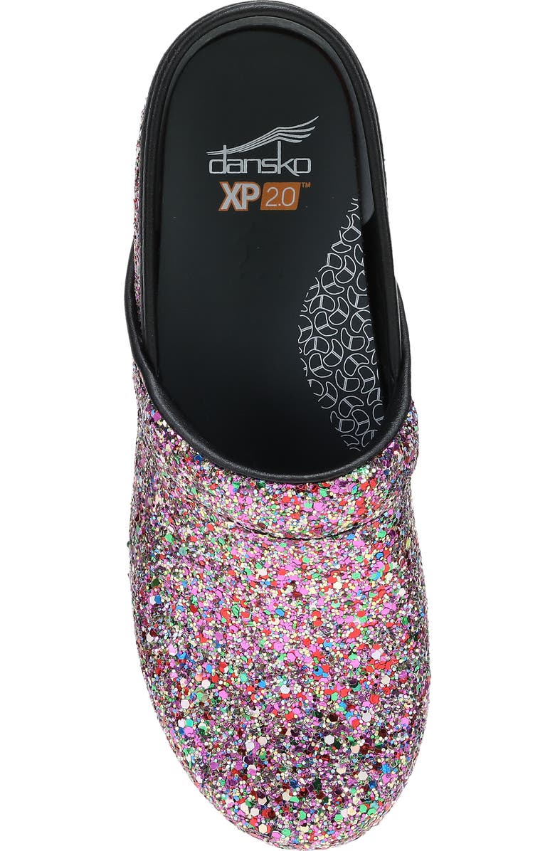 Dansko XP 2.0 Glitter Clog, Alternate, color, Party Glitter