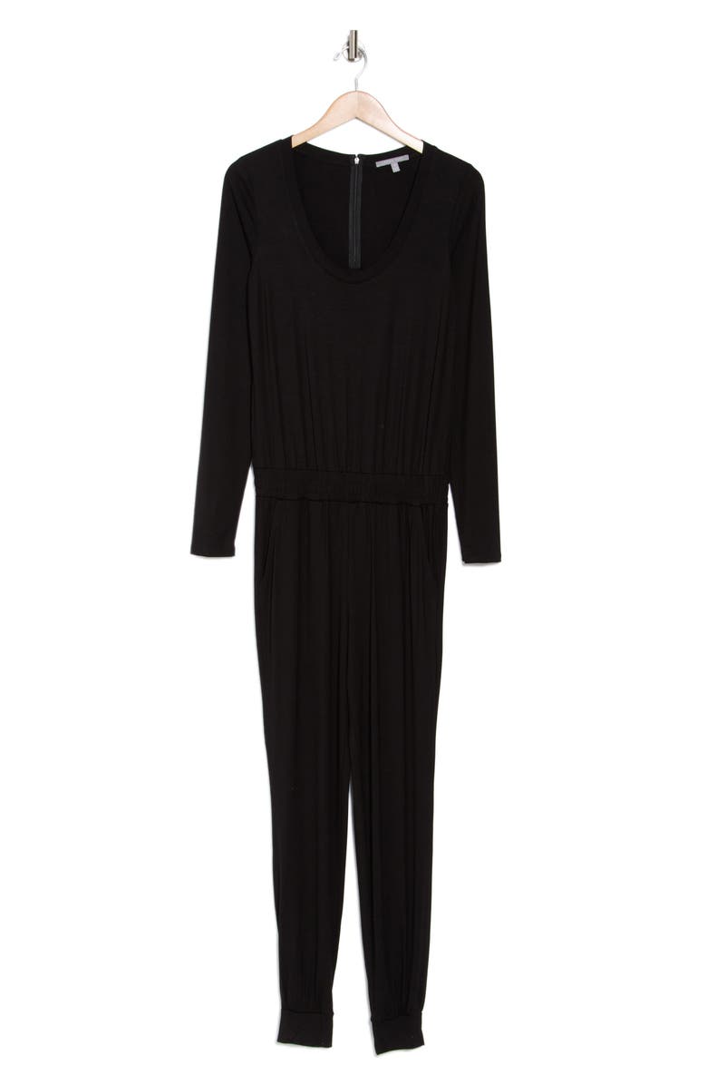 Tart Pondina Long Sleeve Jumpsuit, Alternate, color, Black