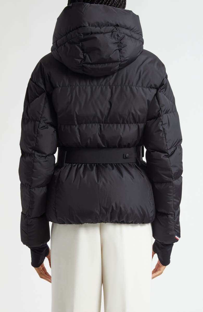 Moncler Grenoble Bouquetin Hooded Down Puffer Jacket, Alternate, color, Black