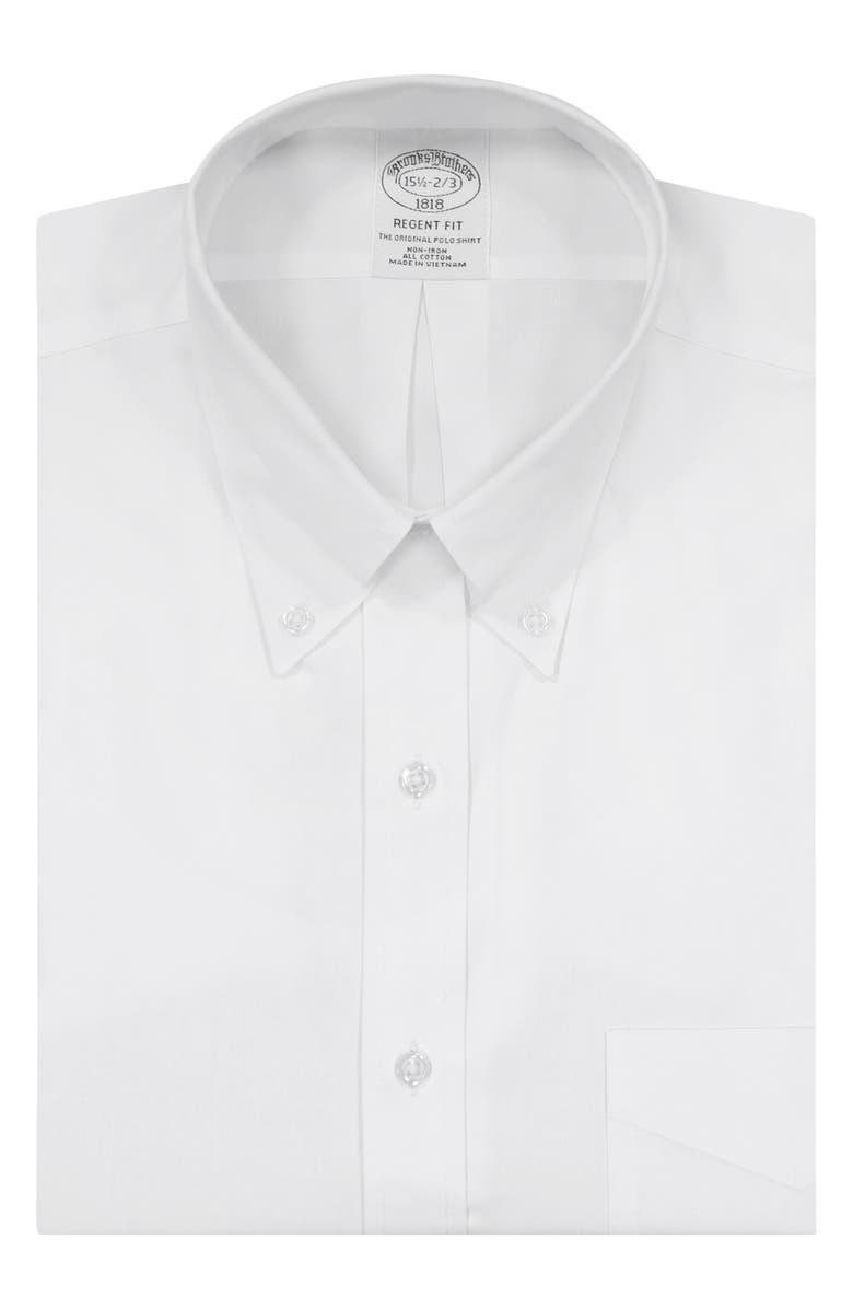 Brooks Brothers Non-Iron Regent Fit Dress Shirt, Main, color,