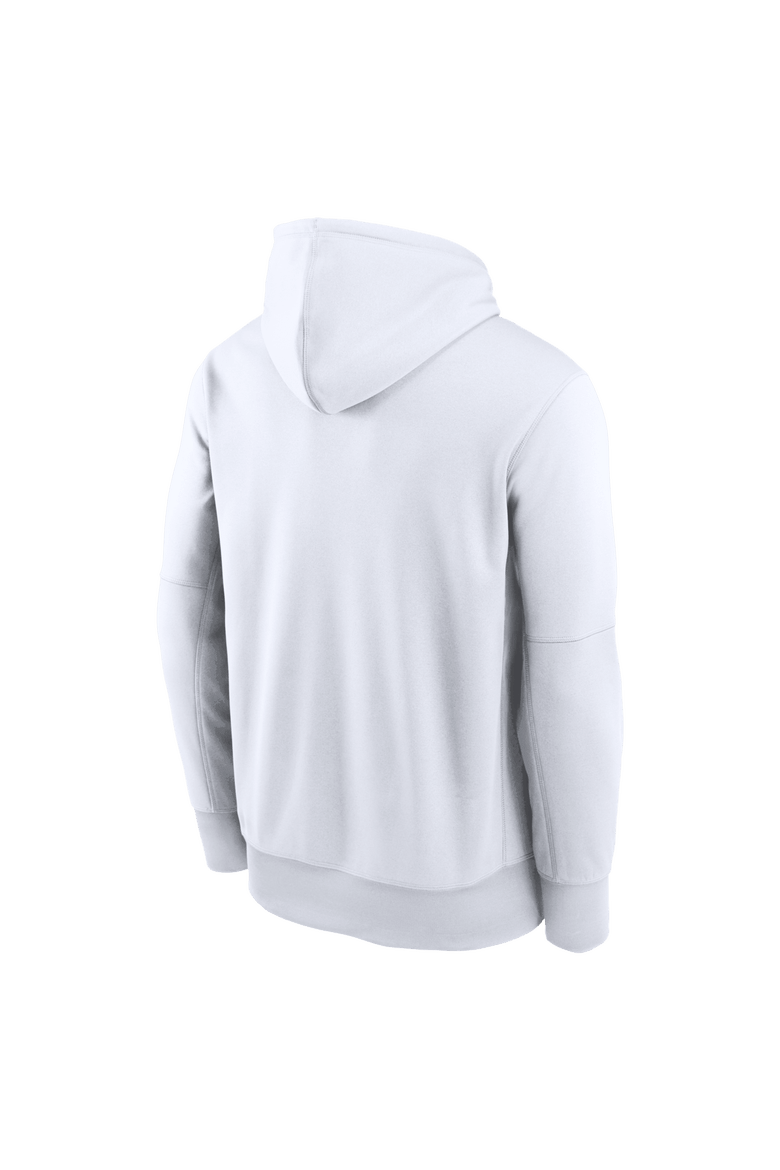Men's Nike White New York Yankees Logo Club Hoodie, Alternate, color, White